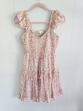Ultra Flirt Floral Summer Dress Size L